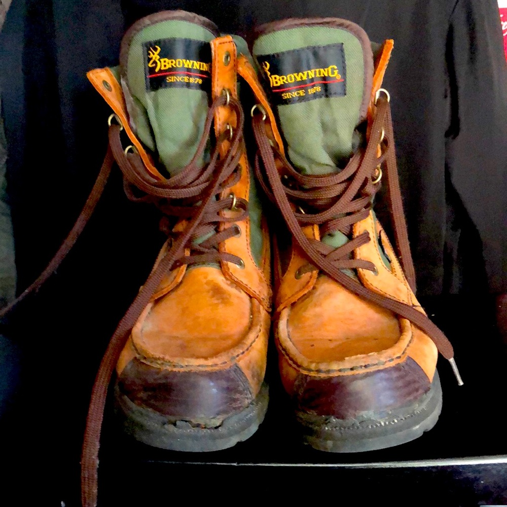Browning Leather/ Gore-Tex boots.
